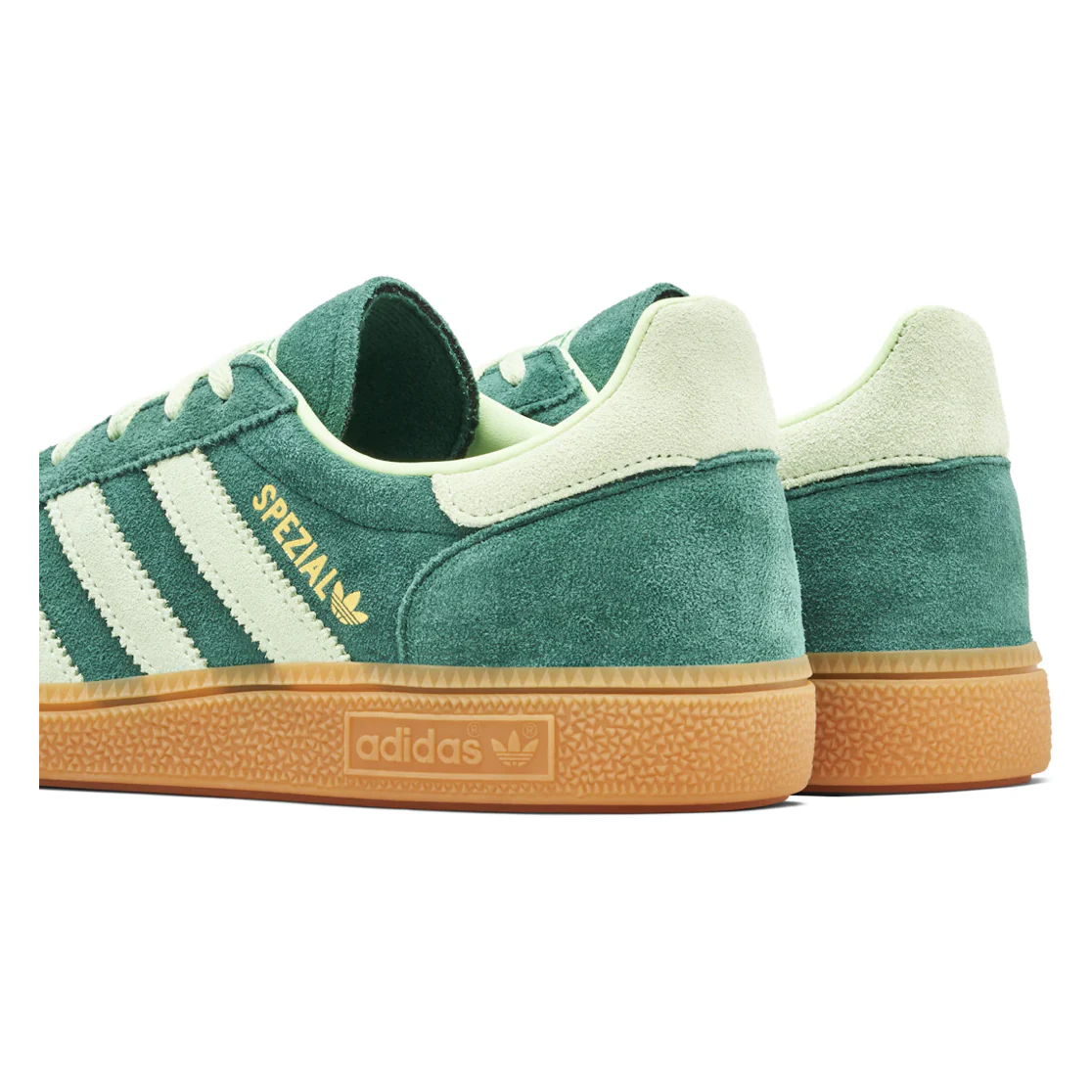 adidas Handball Spezial Collegiate Green Semi Green Spark (Women's) - Image 3