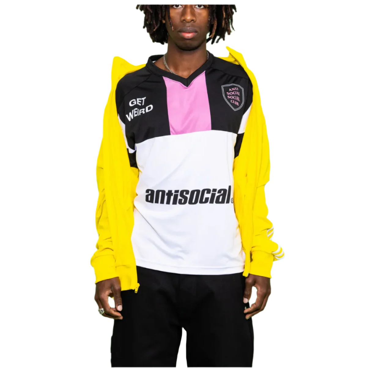 Anti Social Social Club Get Weird Soccer Jersey - Image 3