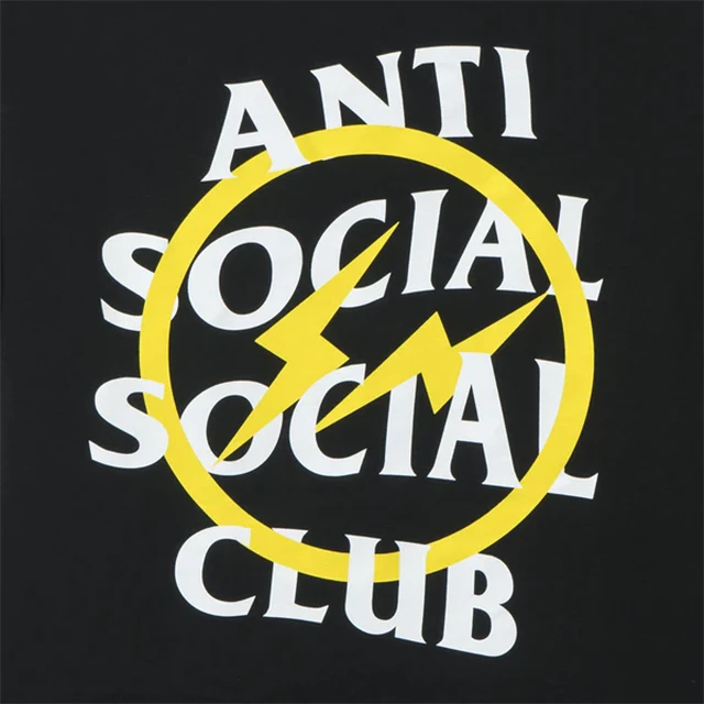 Anti Social Social Club x Fragment Tee - Yellow - Image 3