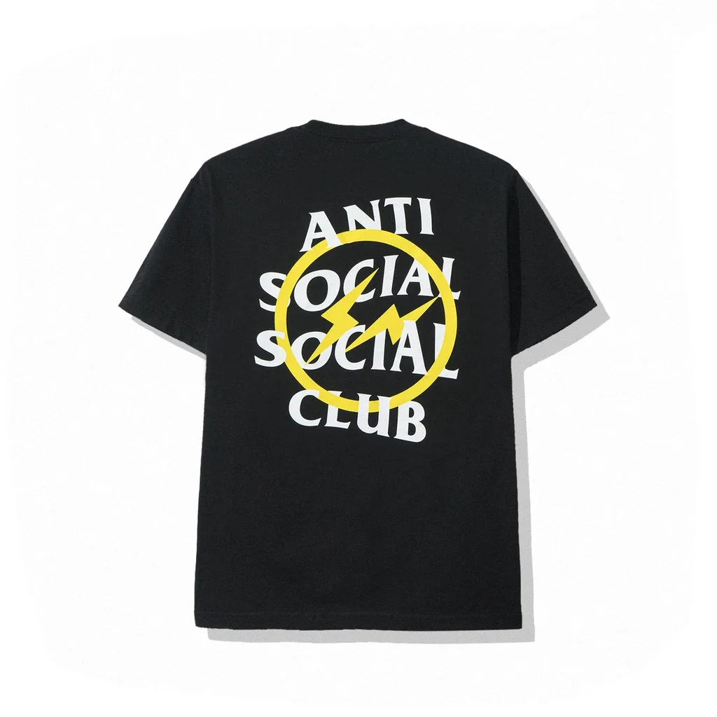 Anti Social Social Club x Fragment Tee - Yellow - Image 5