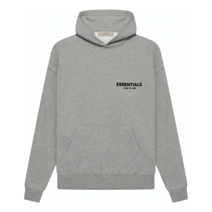 Fear of God Essentials Hoodie (SS22) Dark Oatmeal - Image 3