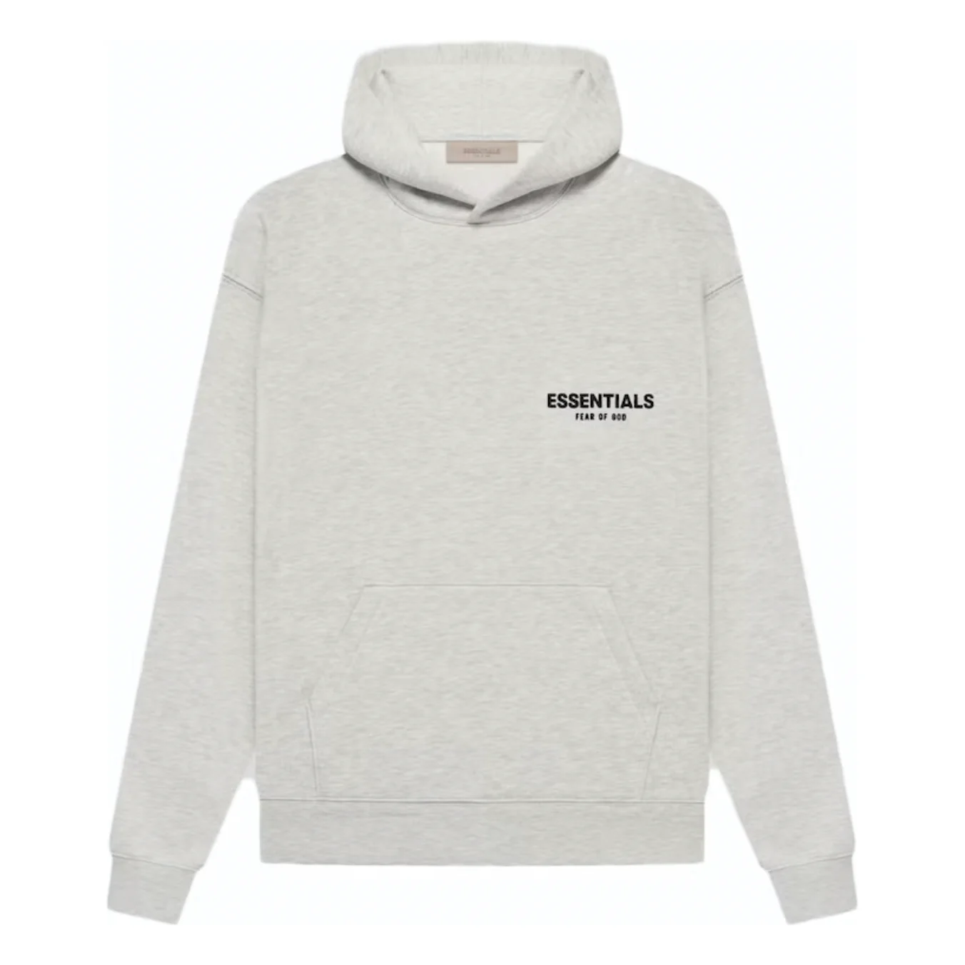 Fear of God Essentials Hoodie (SS22) Light Oatmeal - Image 3