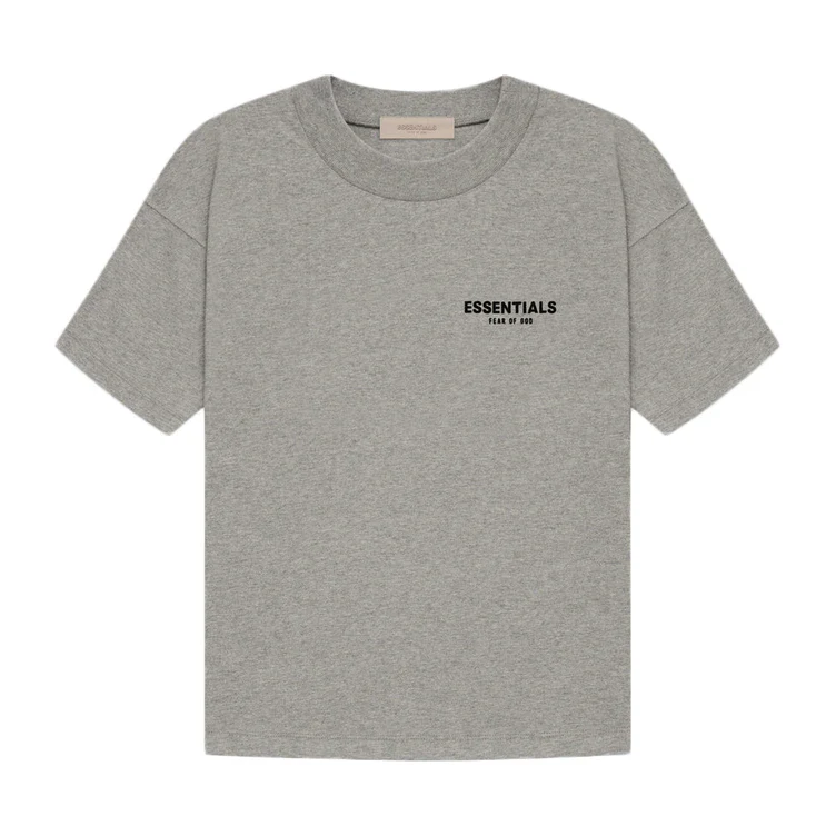 Fear of God Essentials T-shirt (SS22) Dark Oatmeal - Image 3