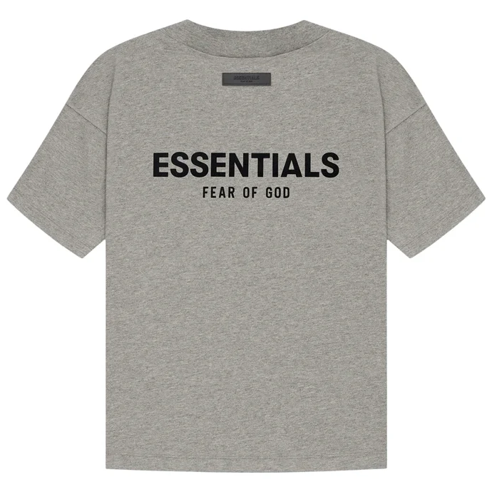 Fear of God Essentials T-shirt (SS22) Dark Oatmeal - Image 4