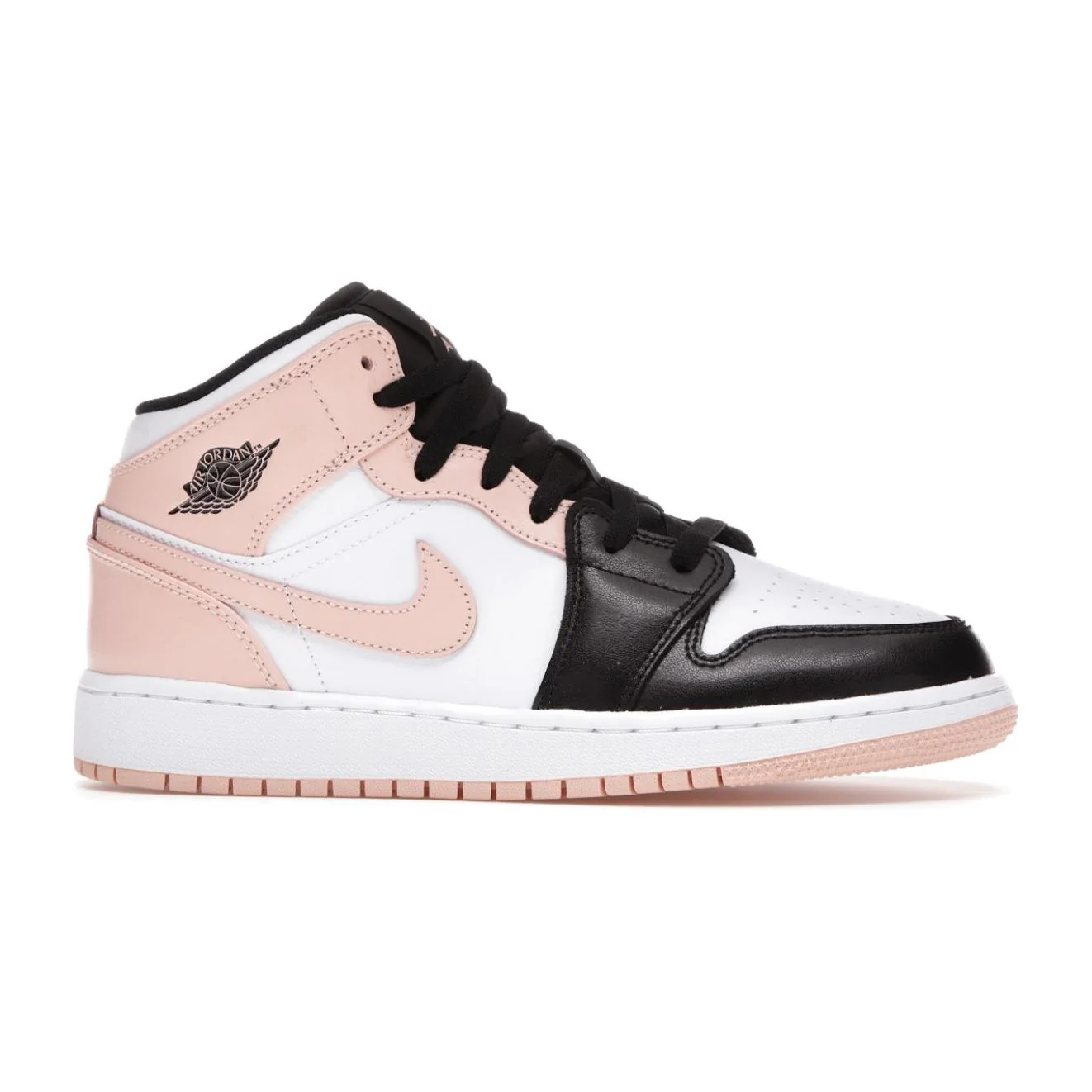 Jordan 1 Mid Crimson Tint Toe (GS) - Image 6
