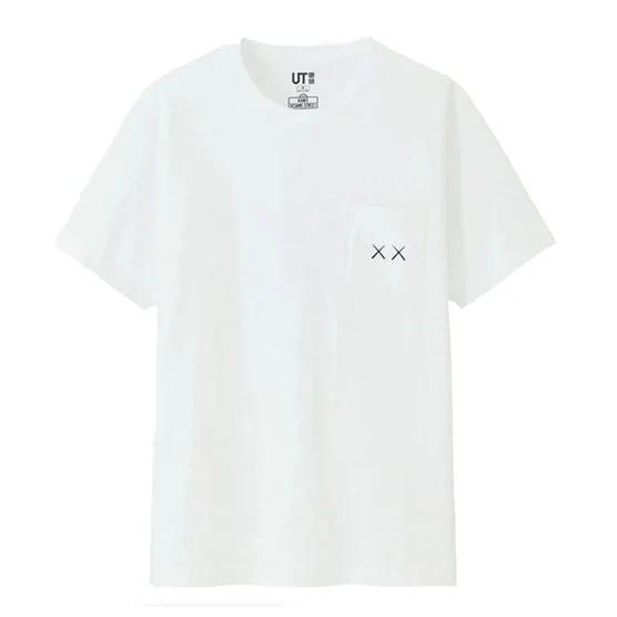 Kaws x Uniqlo XX Pocket Tee - White - Image 3