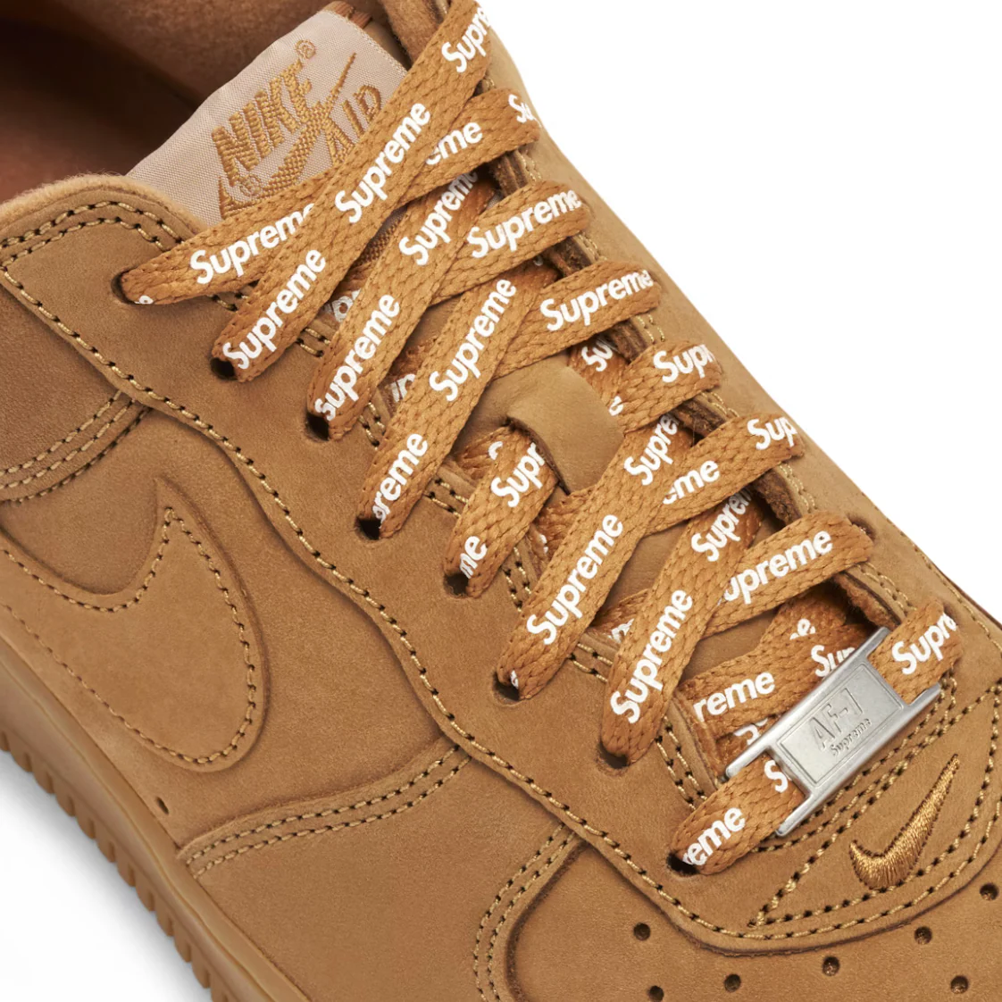 Nike Air Force 1 Low SP Supreme Wheat - Image 3