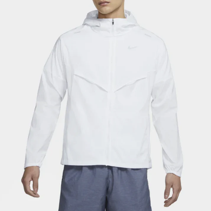 Nike Repel Packable Windrunner Jacket White - Image 3