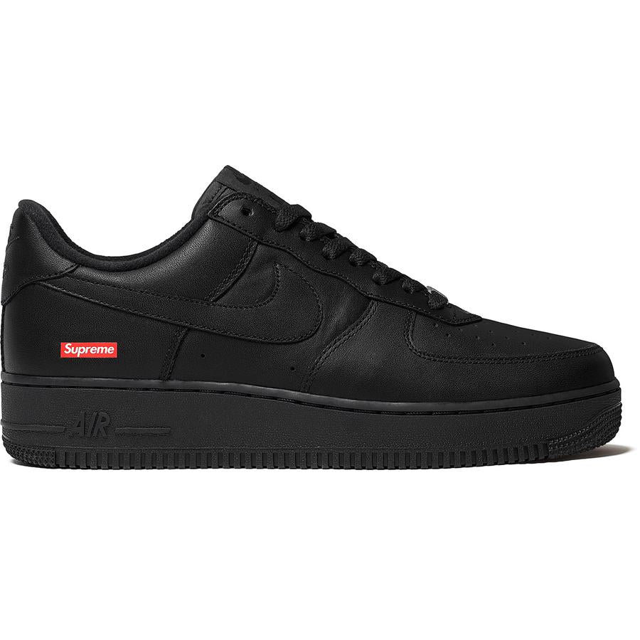 Nike Air Force 1 Low Supreme - Black - Image 5