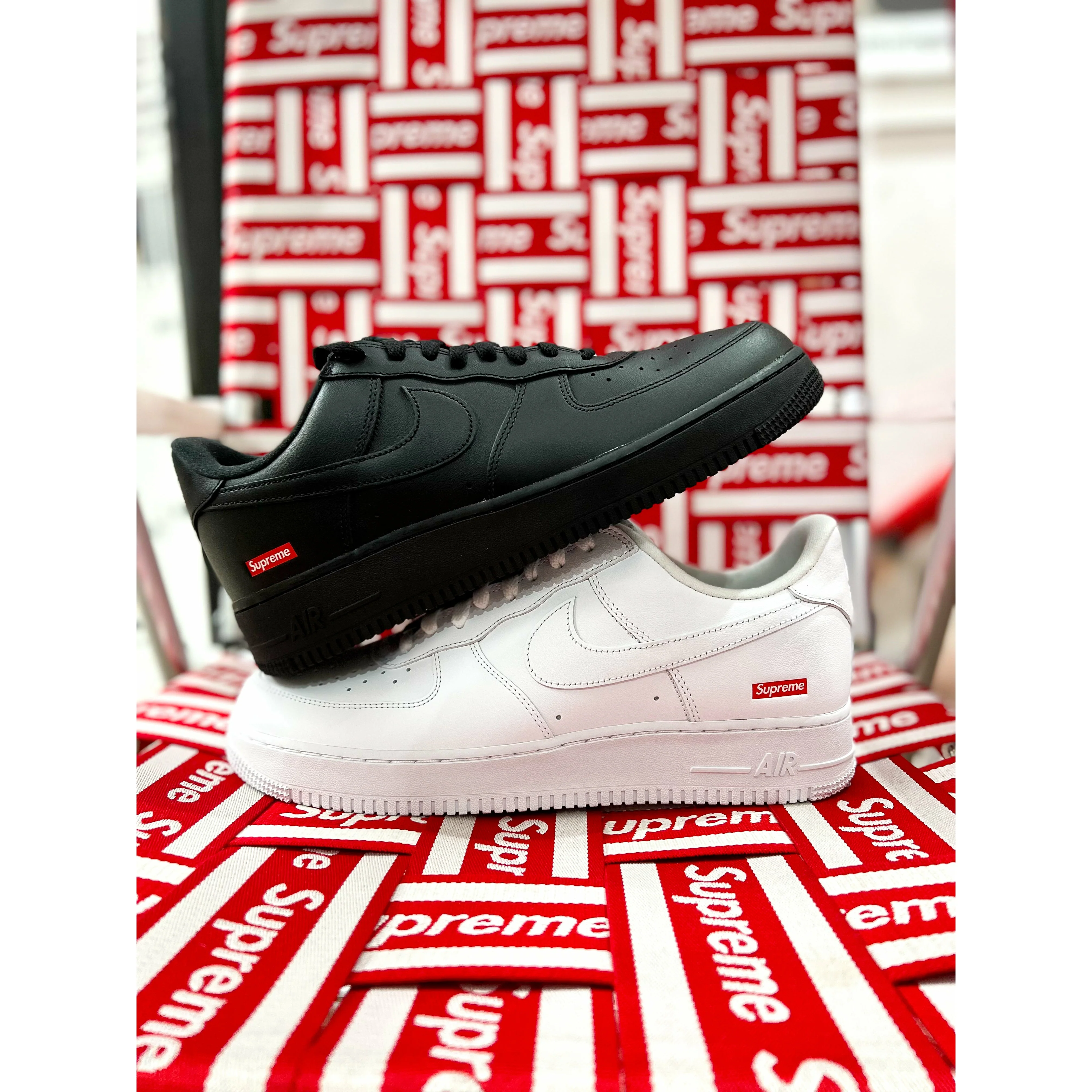 Nike Air Force 1 Low Supreme White - Image 4