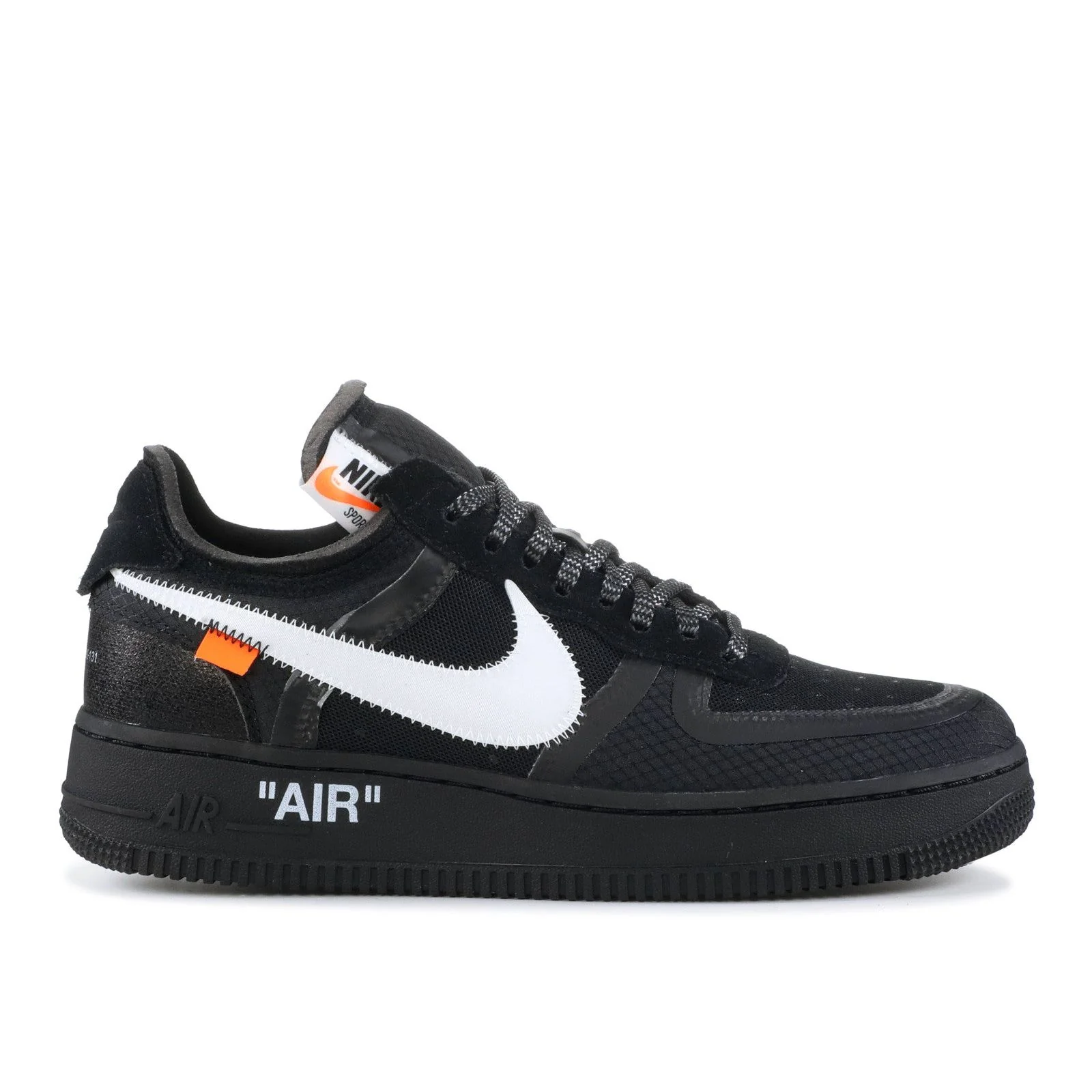 Nike Off White Air Force 1 Low Black - Image 3