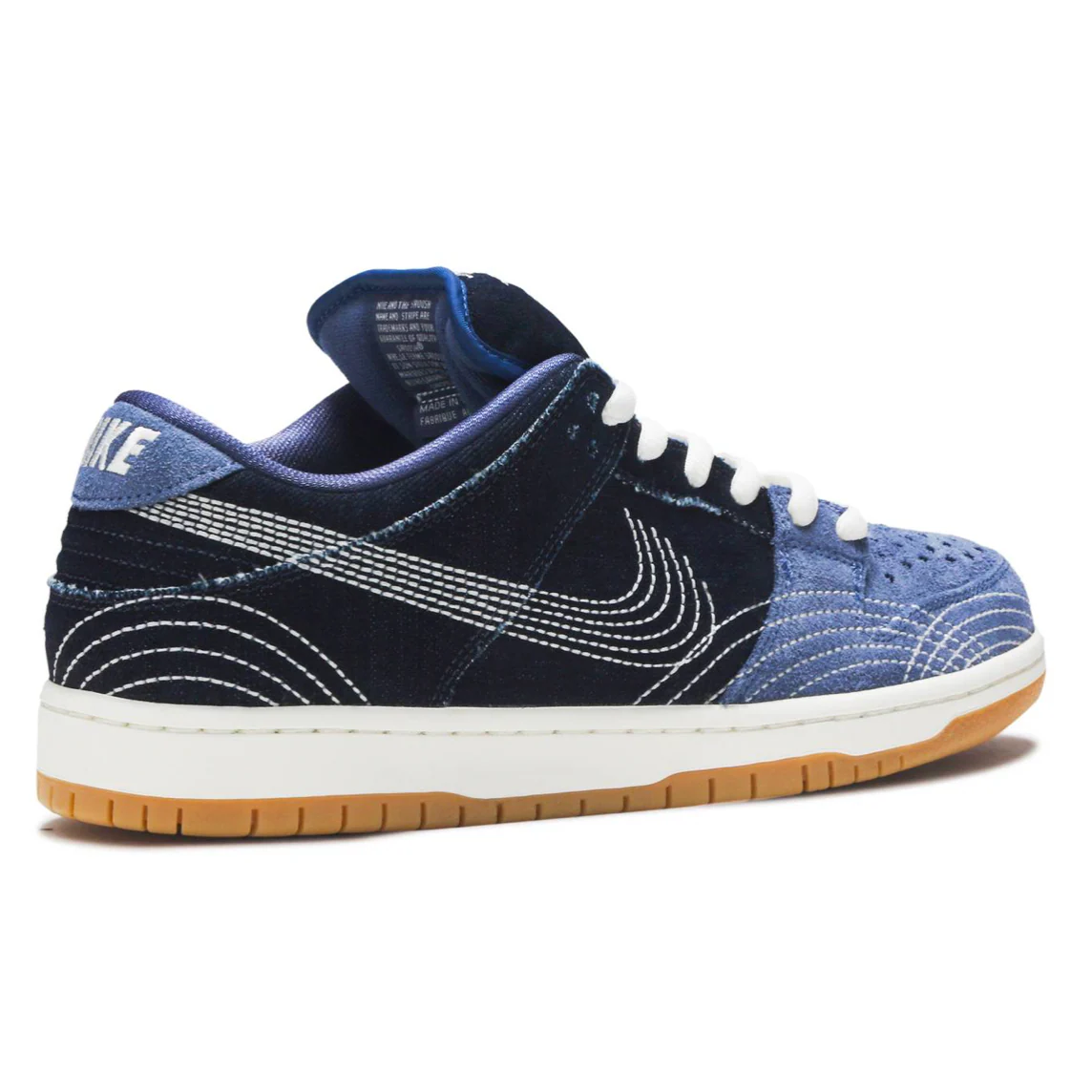 Nike SB Dunk Low Denim Sashiko - Image 3