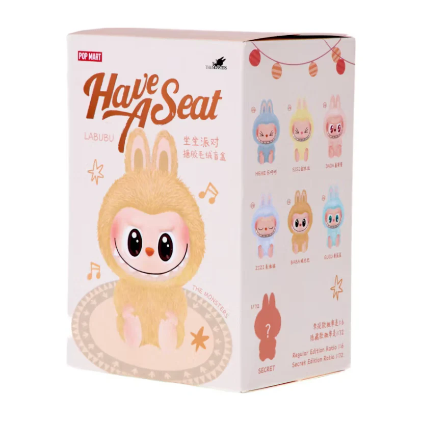 Pop Mart Labubu The Monsters Have a Seat Vinyl Plush Blind Box - Image 3