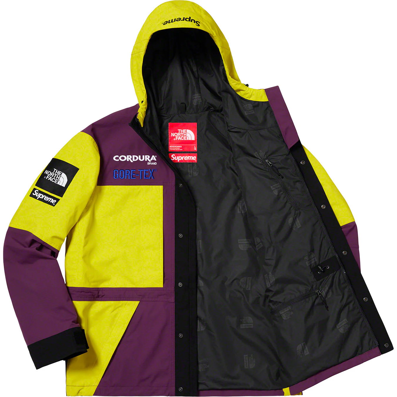 Supreme The North Face Expedition Jacket - Sulphur - Image 3