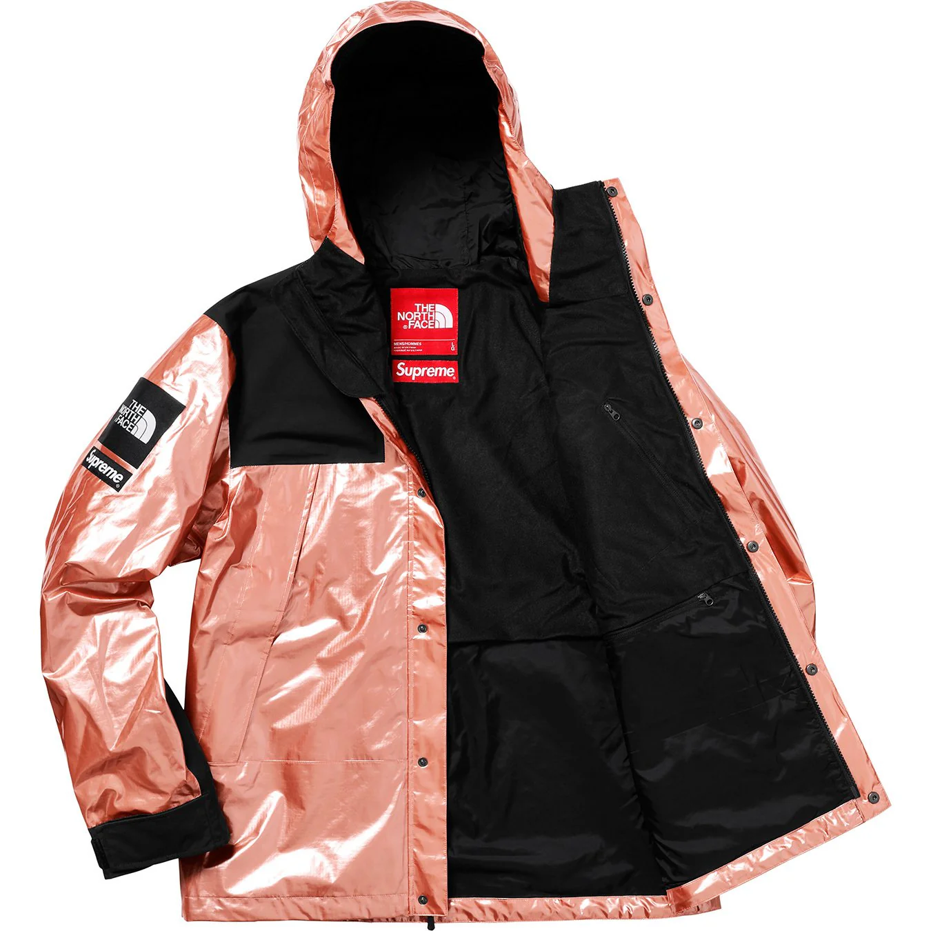 Supreme The North Face Metallic Mountain Parka - Rose - Image 3
